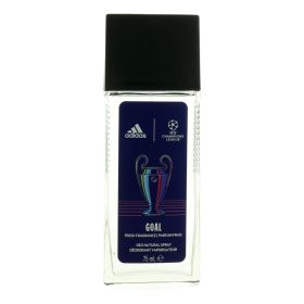 Adidas UEFA Champions League Goal by Adidas, 2.5 oz Deo Natural Spray for Men