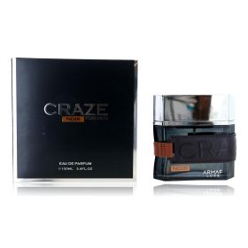Craze Noir by Armaf, 3.4 oz Eau De Parfum Spray for Men