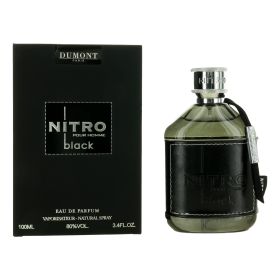 Nitro Black by Dumont, 3.4 oz Eau de Parfum Spray for Men
