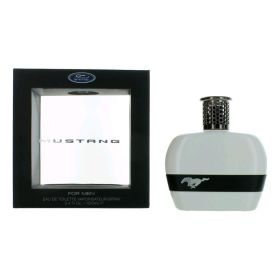 Mustang White by Mustang, 3.4 oz Eau De Toilette Spray for Men