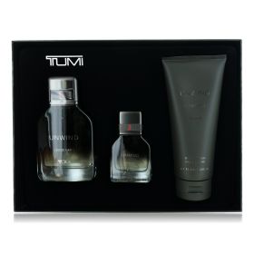 Unwind [20:00 GMT] by Tumi, 3 piece Gift Set for Men