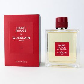 Habit Rouge by Guerlain, 5 oz Eau De Toilette Spray for Men