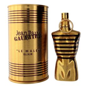Jean Paul Gaultier Le Male Elixir by JPG, 2.5 oz Parfum Spray for Men
