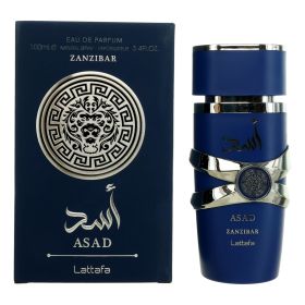 Asad Zanzibar by Lattafa, 3.4 oz Eau De Parfum Spray for Men