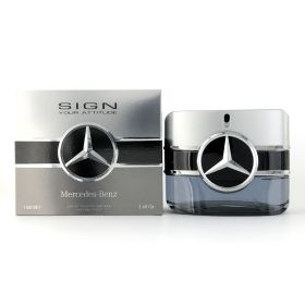 Mercedes Benz Sign Your Attitude by Mercedes Benz, 3.4 oz Eau De Toilette Spray for Men