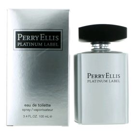 Perry Ellis Platinum Label by Perry Ellis, 3.4 oz Eau De Toilette Spray for men