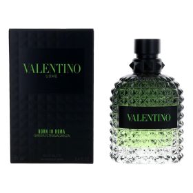 Valentino Born in Roma Green Stravaganza by Valentino, 3.4 oz Eau de Toilette Spray for Men