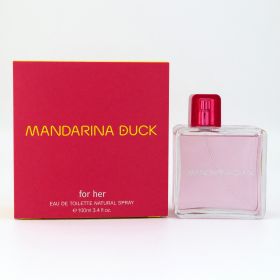 Mandarina Duck Her by Mandarina Duck, 3.4 oz Eau De Toilette Spray for Women