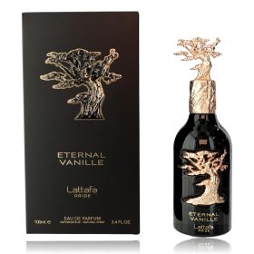 Eternal Vanille by Lattafa, 3.4 oz Eau De Parfum Spray for Unisex