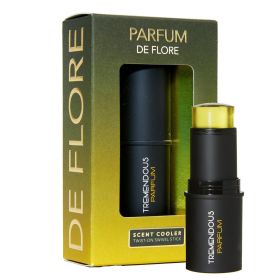 Parfum De Flore by Tremendous Parfums, 0.24 oz Scent Cooler Twist On Swivel Stick for Unisex