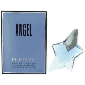 Angel by Thierry Mugler, 0.8 oz Eau De Parfum Spray Refillable for Women