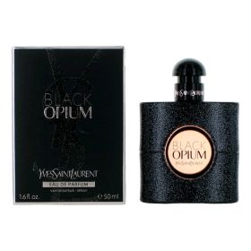 Black Opium by Yves Saint Laurent, 1.6 oz Eau De Parfum Spray for Women
