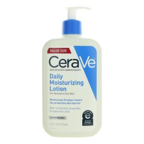 CeraVe Daily Moisturizing Lotion by CeraVe, 16 oz Face & Body Lotion for Normal to Dry Skin