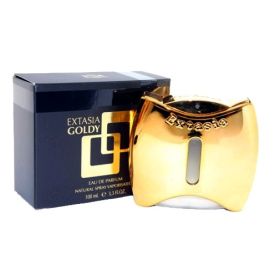 Extasia Goldy by New Brand, 3.4 oz Eau De Parfum Spray for Women