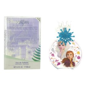Frozen II by Disney, 3.4 oz Eau de Toilette Spray for Women with Charm.
