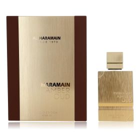 Amber Oud Gold Edition by Al Haramain, 2 oz Eau De Parfum Spray Unisex