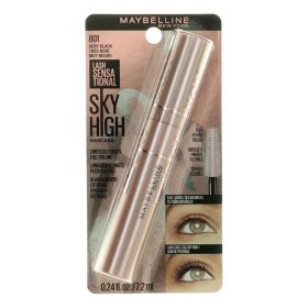 Maybelline Lash Sensational Sky High by Maybelline, 0.24 oz Mascara - 801 Very Black