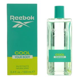 Cool Your Body by Reebok, 3.4 oz Eau de Toilette Spray for Women