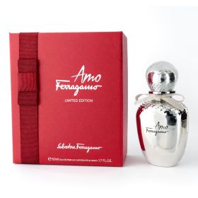 Amo Ferragamo Limited Edition Red by Salvatore Ferragamo, 1.7 oz Eau De Parfum Spray for Women