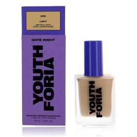 Date Night by Youthforia, 1.18 oz Skin Tint Serum Foundation - 230 Light