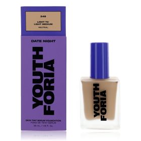 Date Night by Youthforia, 1.18 oz Skin Tint Serum Foundation - 245 Light To Light Medium