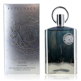 Supremacy Silver by Afnan, 5.07 oz Eau de Parfum Spray for Men