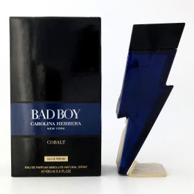 Bad Boy Cobalt Absolute by Carolina Herrera, 3.4 oz Eau De Parfum Spray for Men