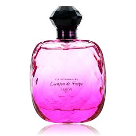 Corazon De Fuego Pasion by Fuego Fragancias, 3.4 oz Eau de Parfum Spray for Women UNBOXED