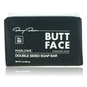 Danny Duncan No. 069 Butt Face by MARLOWE., 7 oz Double Sided Soap Bar for Men - Signature Scent