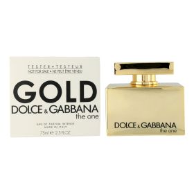 The One Gold by Dolce & Gabanna, 2.5 oz Eau De Parfum Intense Spray TESTER
