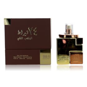 24 Carat Pure Gold by Lattafa, 3.4 oz Eau de Parfum Spray for Unisex