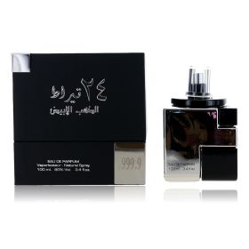 24 Carat White Gold by Lattafa, 3.4 oz Eau de Parfum Spray for Unisex