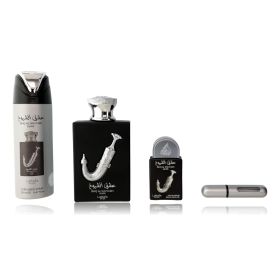 Ishq Al Shuyukh by Lattafa, 3 Piece Gift Set for Unisex