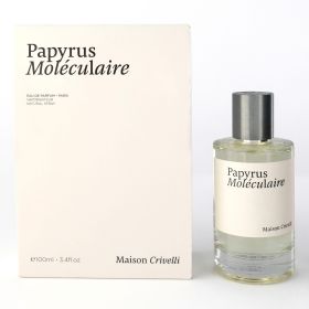 Papyrus MolÃ©culaire by Maison Crivelli, 3.4 oz Eau De Parfum Spray for Unisex