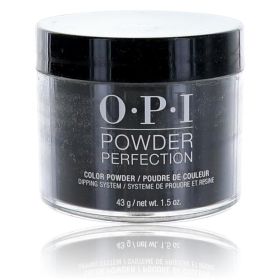 OPI Powder Perfection by OPI, 1.5 oz Color Dip Powder - Black Onyx