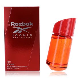 Iconic Statement Red by Reebok, 3.4 oz Eau De Parfum Spray for Men