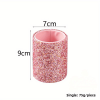 1pcs pink eyebrow pen storage holder + Brand new 8PCS Eye makeup brush set - Foundation
