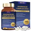 Magnesium Complex Supplements 12-in-1700mg Magnesium Complex with Citrate,Oxide, Ascorbate, Gluconate, Aspartate, Malate,Citrate, Taurate, Sleep Easy