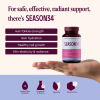 SEASON34 Menopause Beauty Blend for Women 40+ | Clinically Studied Keratin Peptides for Thinning Hair & Scalp Coverage | with Ceramides & Zinc for Ski