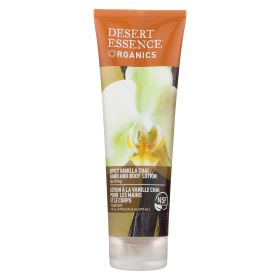 Desert Essence - Hand And Body Lotion Organics Vanilla Chai - 8 Fl Oz