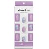 COLOLAB - Showker Gel Nail Strip # CSA311 Violet Flower 899432 1pcs
