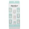 COLOLAB - Showker Gel Nail Strip # CSA701 Jewel Shooting Mint 641001 1pcs