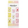 COLOLAB - Showker Gel Nail Strip # CNA604 I'm Fine Watermelon 643944 1pcs