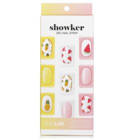 COLOLAB - Showker Gel Nail Strip # CNA604 I'm Fine Watermelon 643944 1pcs