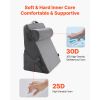Bed Wedge Pillow for Sleeping, 3 Pcs Adjustable Orthopedic Bed Wedge Set, with Washable Cover & Foam Support, Post Surgery Pillow for Acid Reflux
