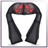 Shiatsu Neck and Shoulder Massager with Heat - 3D Kneeling Deep Tissue Electric Back Massage Roller