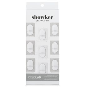 COLOLAB - Showker Gel Nail Strip # CNA802 Classic White 899678 1pcs