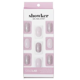 COLOLAB - Showker Gel Nail Strip # CSF101 Syrup Pink 899739 1pcs