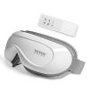 Eye Massager with Heat & Remote, Heated Eye Massage Mask with 5 Modes and Bluetooth Music, 180Â° Foldable Eye Care Massager for Eye Strain, Dry Eyes