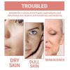 EELHOE Squalane Vc Rose Moisturizing Cream, Anti Dull Moisturizing Firming Brightening Face Cream